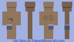 Number 8 - The Bunny Graveyard Minecraft Skin