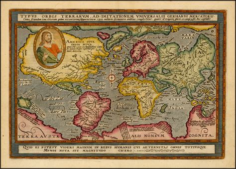 Map of the World from 1600 | Old maps, World map, Old map