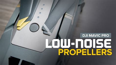 DJI Mavic Pro Platinum Low-Noise Propellers used on the Original Mavic Pro - YouTube