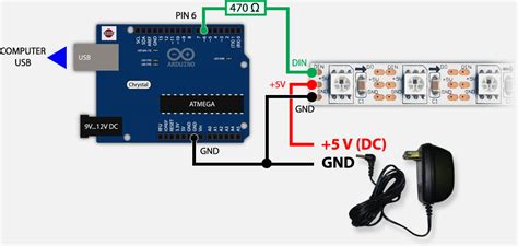 WS2811 12v LED strip connection with Arduino Uno - General Electronics ...