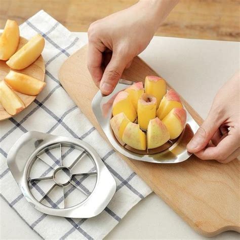 Stainless Steel Apple Cutter Slicer - Milky Spoon