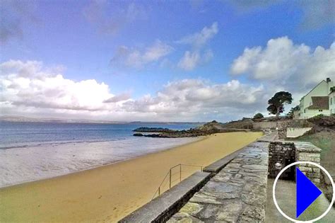 Beach of Les Sables Blancs | Live Webcam view | Brittany