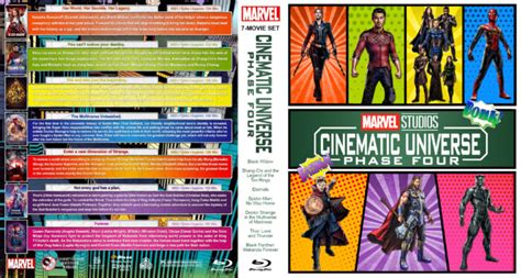 Marvel Studios Cinematic Universe - Phase 4 Custom Blu-Ray Cover ...