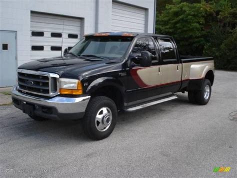 2000 Black Ford F350 Super Duty Lariat LE Crew Cab 4x4 Dually #18400512 ...