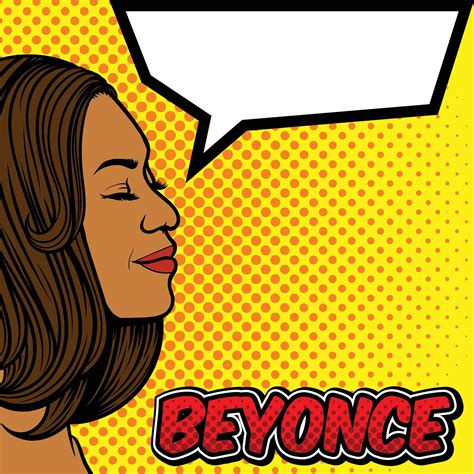 Beyonce Pop Art Background Vector 170914 Vector Art at Vecteezy