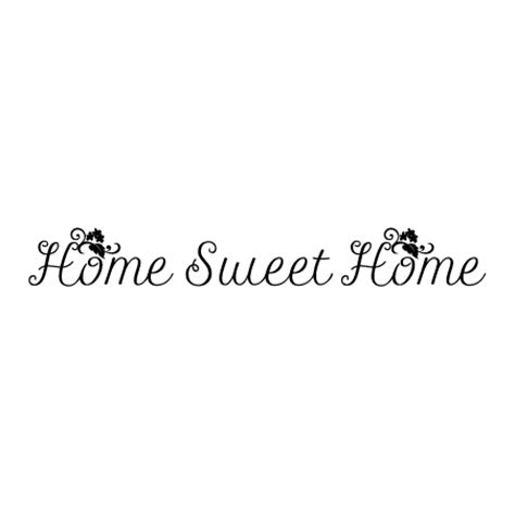 Cursive Home Sweet Home Wall Quotes™ Decal | WallQuotes.com