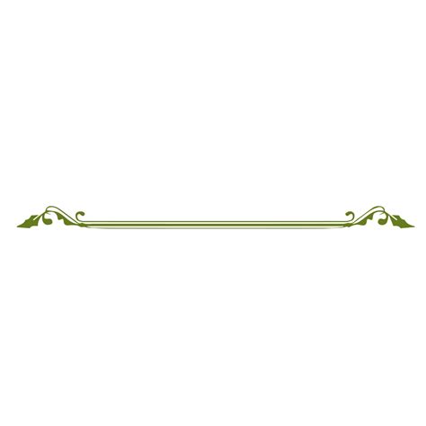 Green Elegant Vector Hd Images, Elegant Green Line Border, Elegant ...