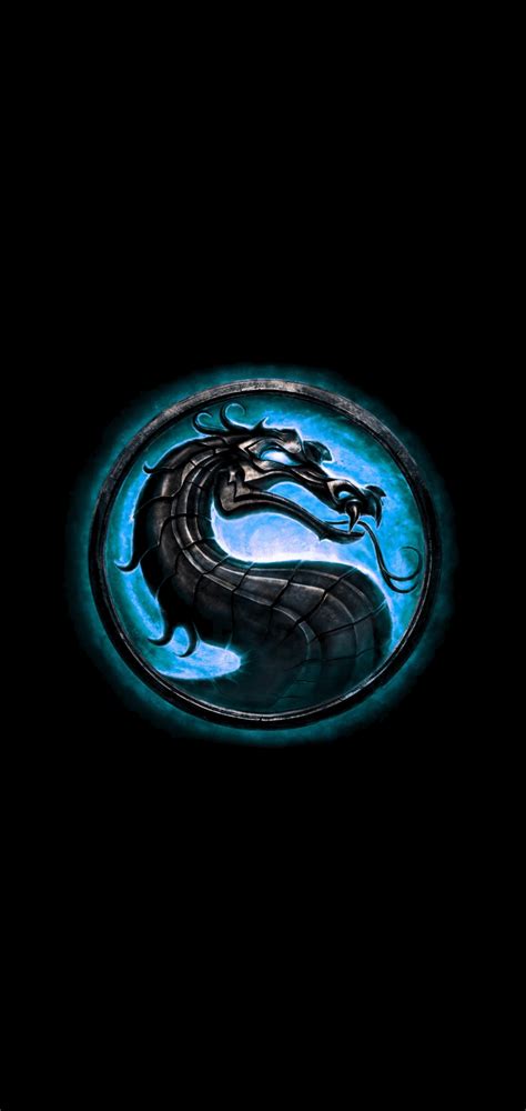 Mortal Kombat Blue Logo (1080x2280) : Amoledbackgrounds