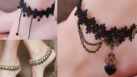 Latest Payal Design 2020 | Designer Anklets | Cute Anklets ideas ...