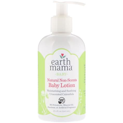 Earth Mama Angel Baby Lotion Natural Non-Scents | EarthHero