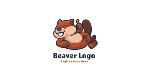 Beaver Logo, Logos ft. beaver & animal - Envato Elements