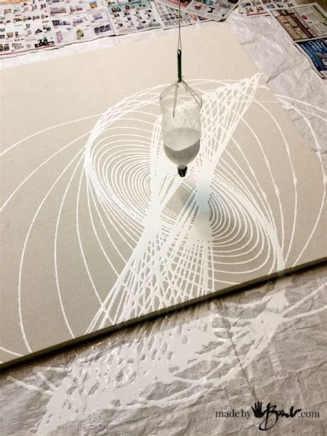 DIY Modern Pendulum Art - Made By Barb - designs by gravity