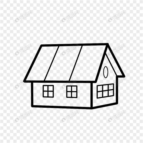 House Stick Figure, Stick Figure, House, Minimalist Material PNG ...