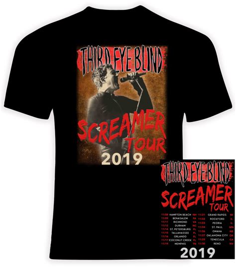 Third Eye Blind 2019 Screamer concert tour t shirt