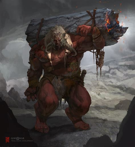 God of War Concept Art by Vance Kovacs | Concept Art World