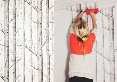 How to Create a DIY Wallpaper for Less Than $50 | - Active Lifestyle Woman