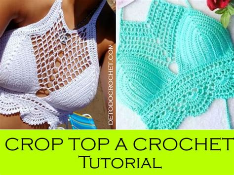 Cómo Tejer Crop Top Crochet / Tutorial en Español