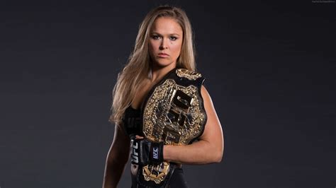 Ronda Rousey UFC Champion WQHD 1440P Wallpaper | Pixelz