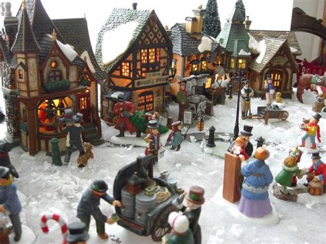 Miniature Christmas Village | Christmas village display, Lemax christmas village, Miniature ...