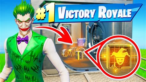 *NIEUWE* THE JOKER SKIN CHALLENGE in Fortnite! - YouTube