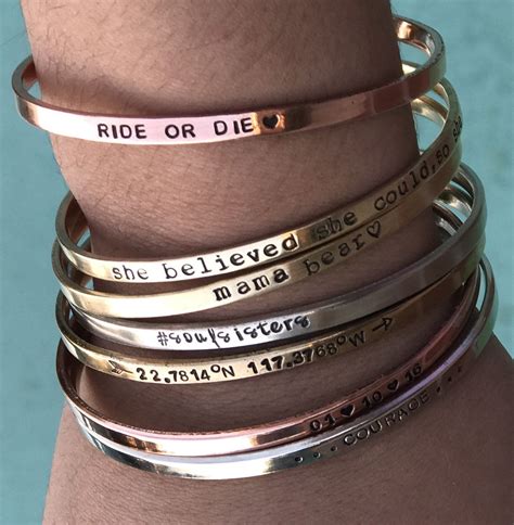 She Believed She Could So She Did Bracelet For Women Personalized Mama ...