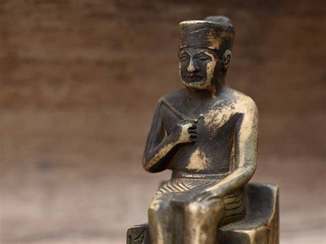 King Khufu Little Statue of the King of Egypt-antiques Egyptian Deities ...