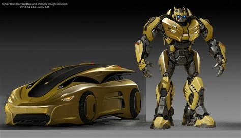 Cybertron Bumblebee concept art [ From Bumblebee movie] : transformers