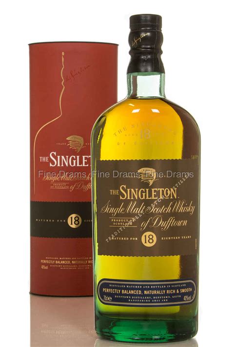 The singleton 18 single malt Scotch whisky of Dufftown - รีวิวเหล้านอก