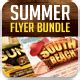 Summer Party Flyer Bundle by Briell | GraphicRiver