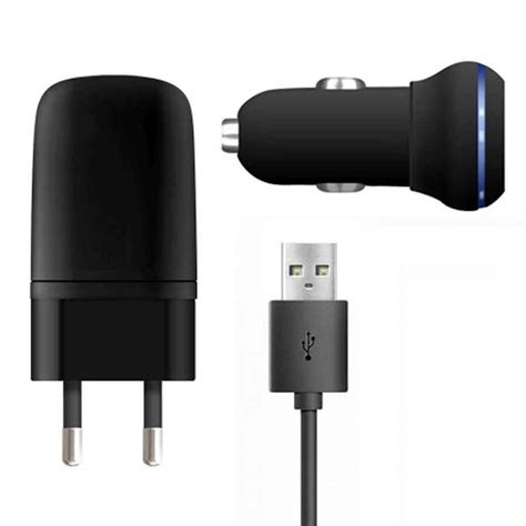 3 in 1 Charging Kit for HCL Me X1 Tablet with Wall Charger, Car Charger ...