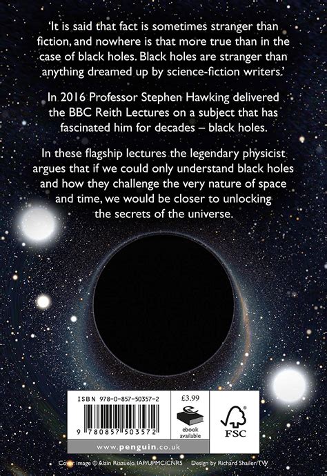 Stephen Hawking Black Holes, The Reith lectures Astronomy book ...