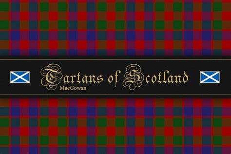 MacGowan Tartan - Realistic Seamless Pattern