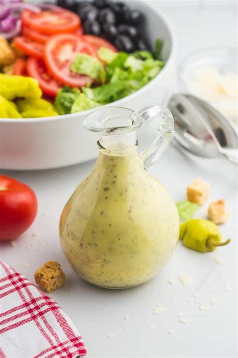 Olive Garden Salad Dressing (Copycat Recipe) - Little Sunny Kitchen