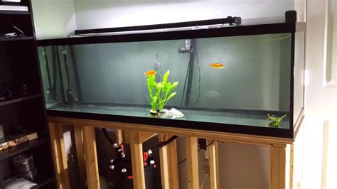 Diy 125 Gallon Aquarium Stand - custom aquarium furniture - luxury modern furniture Check more ...