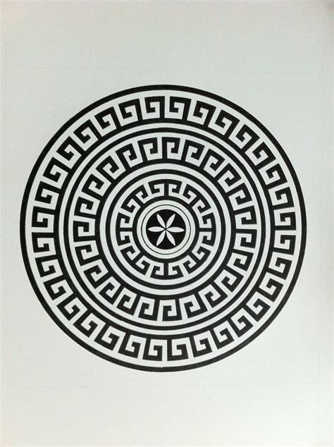 Meander, Greece by Terry92100.deviantart.com on @DeviantArt Greek Pattern, Aztec Pattern, Maori ...