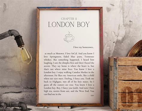 London Boy Digital Lyric Print Printable Taylor Swift Lover | Etsy UK