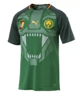 Cameroon Jersey 2018-19 Home Soccer Shirt | Soccer777