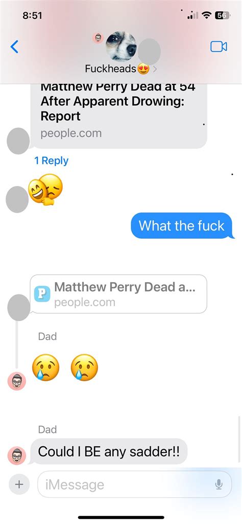 Matthew Perry : r/texts