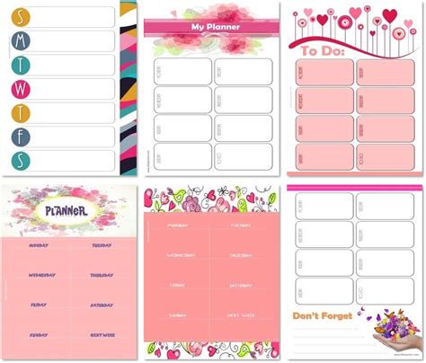 Weekly Calendar Maker | Create Free Custom Calendars