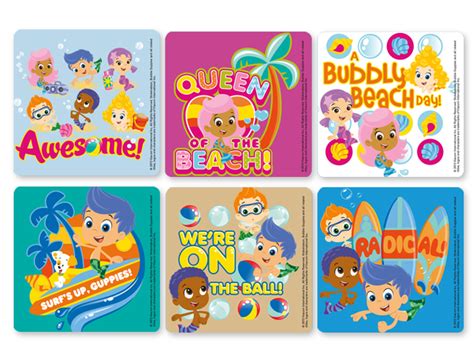 Bubble Guppies Stickers