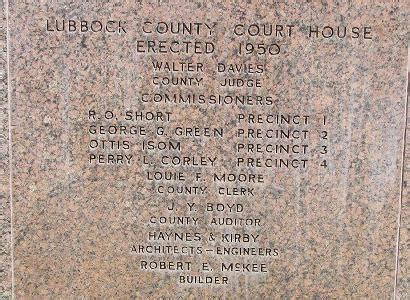 Lubbock County Courthouse, Lubbock Texas.