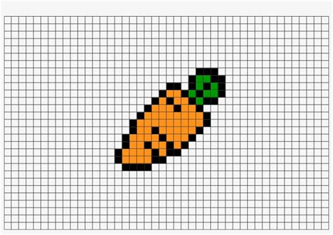 Carrot Pixel Art Brik Kawaii Emoji Face Png Kawaii - Minecraft Bottle ...