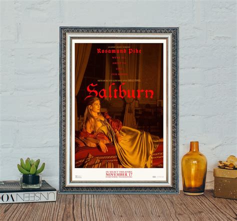 Saltburn Movie Poster, Saltburn 2023 Classic Movie Poster, High Quality Canvas Cloth Photo Print ...