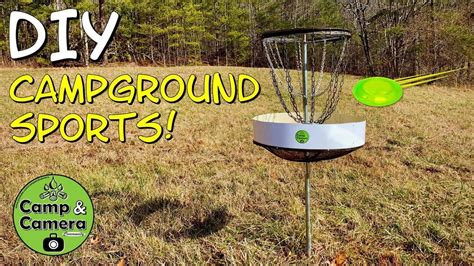 DIY Disc Golf Basket - Modern Campground