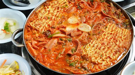 Korean Army Stew (Budae Jjigae) - The Singapore Women's Weekly