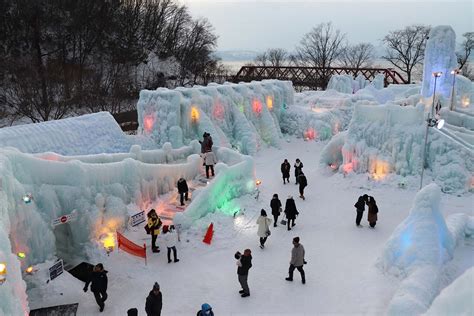 Winter in Sapporo, Japan