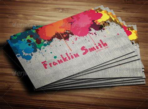 29+ Artist Business Card Templates - Free & Premium Download