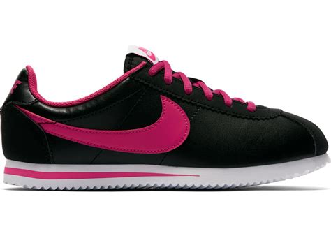 Nike Cortez Black Vivid Pink (GS) Kids' - 749502-001 - US