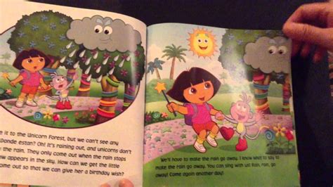 "Dora and the Birthday Wish Adventure" adapted by Emily Sollinger ...