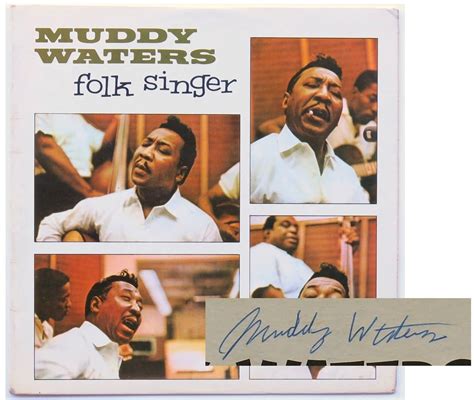 Muddy Waters – Signed 1964 UK 1st Press “Folk Singer” LP With Lifetime ...